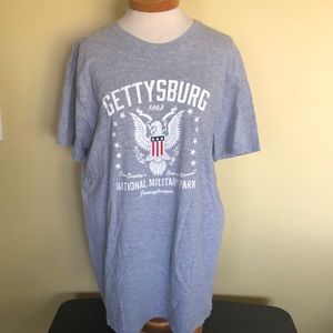 Gettysburg National Military Park Grey T-shirt Sz. XL